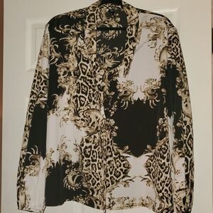 Shein 2XL multicolored blouse